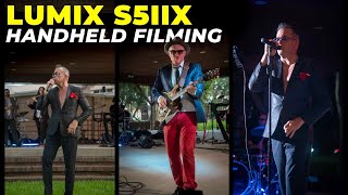 HOW I Filmed a Live Band HANDHELD with the LUMIX S5IIx | S5IIX + Canon 24-105mm f4 #lumixs5ii