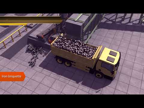 Shenwu's new regenerative rotary hearth furnace direct reduction iron making process