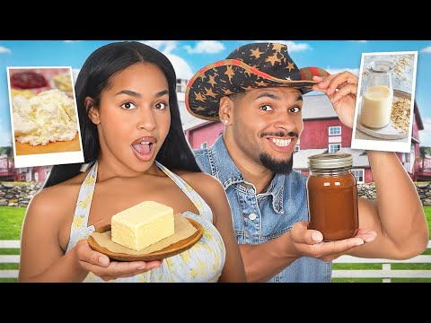 WE ARE TESTING 100% HOMEMADE RECIPES (butter, milk, Nutella, etc.)