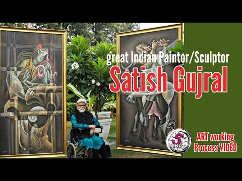 /Satish Gujral/ Great Indian Painter / Sculptor / master | contemporary artist |