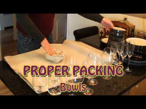 Pack Like The Pros™: Dishes and Wine Glasses - Gentle Giant Moving Company