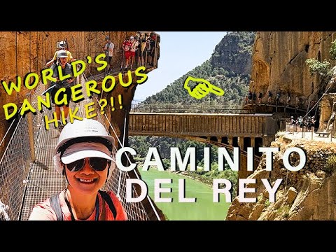 EL CAMINITO DEL REY | One of the Most Dangerous Hikes in the World | MALAGA, Spain