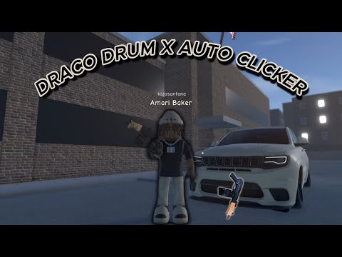 I Used the DRACO DRUM with a AUTO CLICKER in South Bronx The Trenches Roblox!
