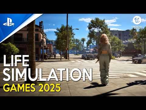 TOP 10 MOST REALISTIC New Life Simulation Games coming out in 2025
