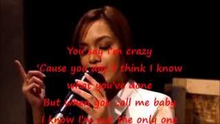 I&#39;M NOT THE ONLY ONE COVER BY DE&#39; FAM WITH LYRICS