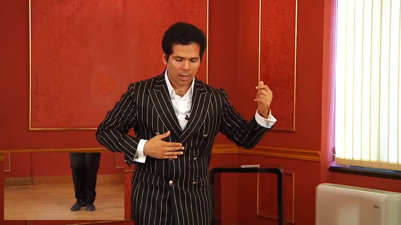 Sebastian Arce & Mariana Montes Lesson 29. Sacadas for men. Tango