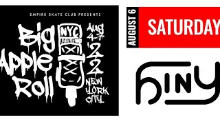 Big Apple Roll 2022 Saturday Skate LIVE