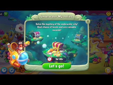 @Fishdom Underwater Mysteries Stage 1