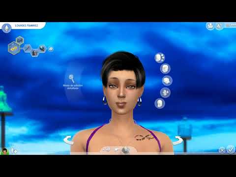 sims 4 custom sim download brunette female Lourdes Ramirez by Bonita100 Cas Video Preview