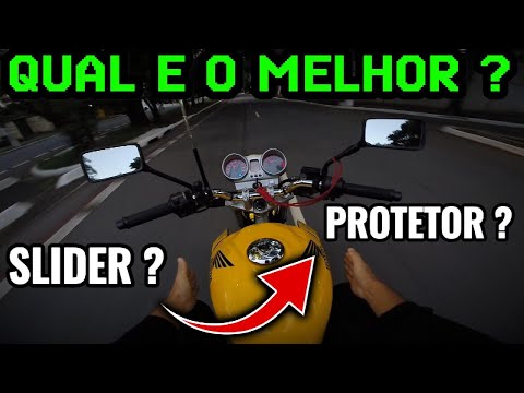 SLIDER OU PROTETOR DE CARENAGEM Qual é o melhor? Honda CBX Twister 2008 Carburada @EdinhoMotovlog