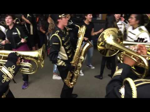 Oak Park High School: Marching Band Alexander Hamilton Jam Session