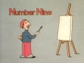 Classic Sesame Street Animation Painting A Number Nine