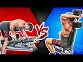 Triceps Kickback VS. PowerBombs (WHICH BUILDS BIGGER ARMS?)