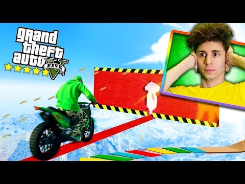 GTA V: IL PERCORSO FUORI DI TESTA!! *IMPOSSIBILE*- Bike Challenge 2