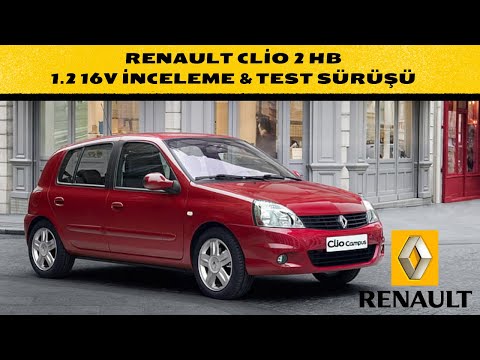 RENAULT CLİO 2 HB 1.2 16V İNCELEME & TEST SÜRÜŞÜ