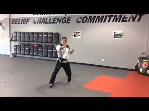 Kyuki Il Chang - Green Stripe Kyuki-Do Form