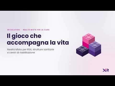 Demo Mixed Reality XR Solution: blocchi virtuali con hand tracking per RSA e riabilitazione
