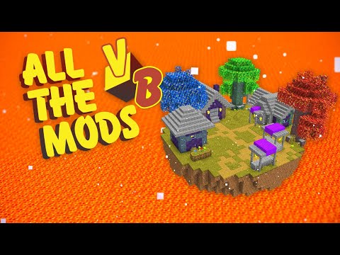 All The Mods Volcano Block EP12 Ars Nouveau Conjure Islands + Allthemodium