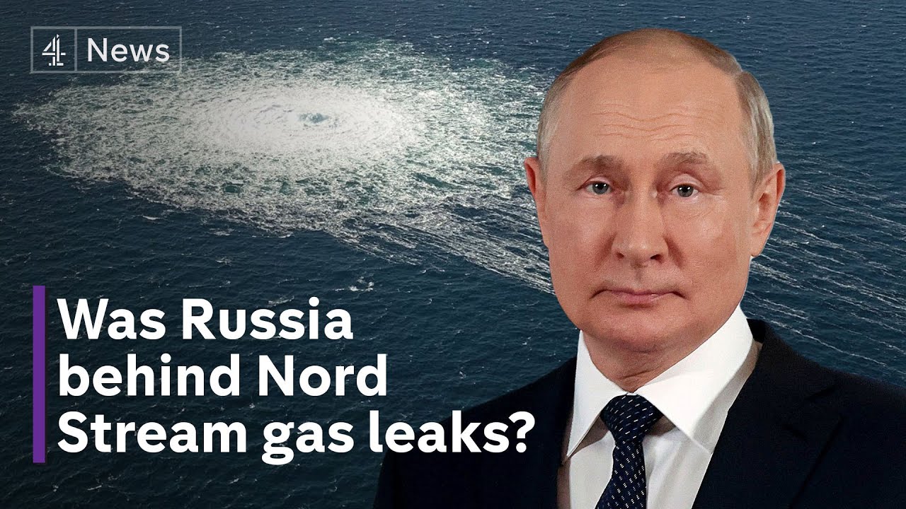 Putin prepares to annex land - amid Nordstream sabotage blame