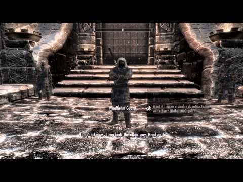 Inconsequential NPCs - New Windhelm Gate Guard Dialogue