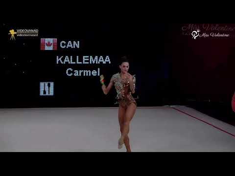 Carmel Kallemaa (CAN) 🥉 EF Clubs 30.400 - Miss Valentine 2024