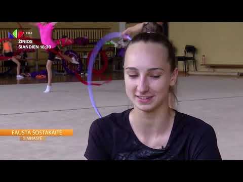 "Sporto talentai" su Asta Žukaite