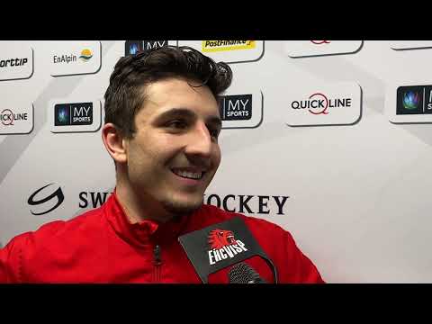 Interview mit Fadri Riatsch zum Spiel EHC Visp - GCK Lions (4:2)