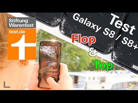 Test Samsung Galaxy S8/S8+: So empfindlich ist das neue Android-Top-Smartphone (drop test german)