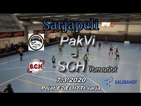 Eliitti sarjapeli E2 PakVi vs SCH Tornadot 7.3.2020