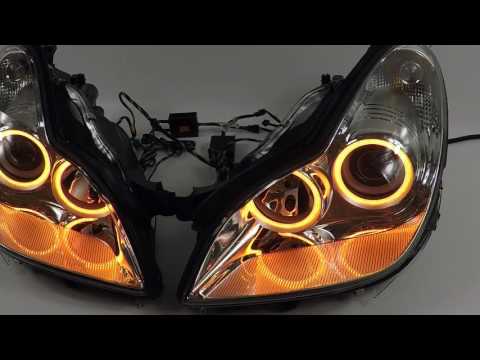 Mercedes CLS 550 with Morimoto XC Halos