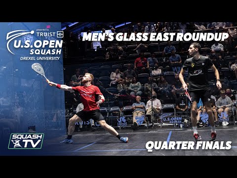 Squash: U.S. Open 2021 - Men's Glass East Roundup - QF