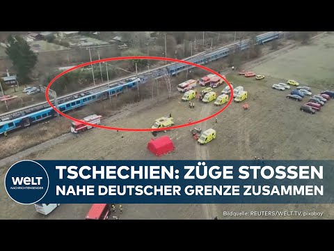 TSCHECHIEN: Horror-Crash auf Gleisen! Dutzende Verletzte nach Zugunglück!