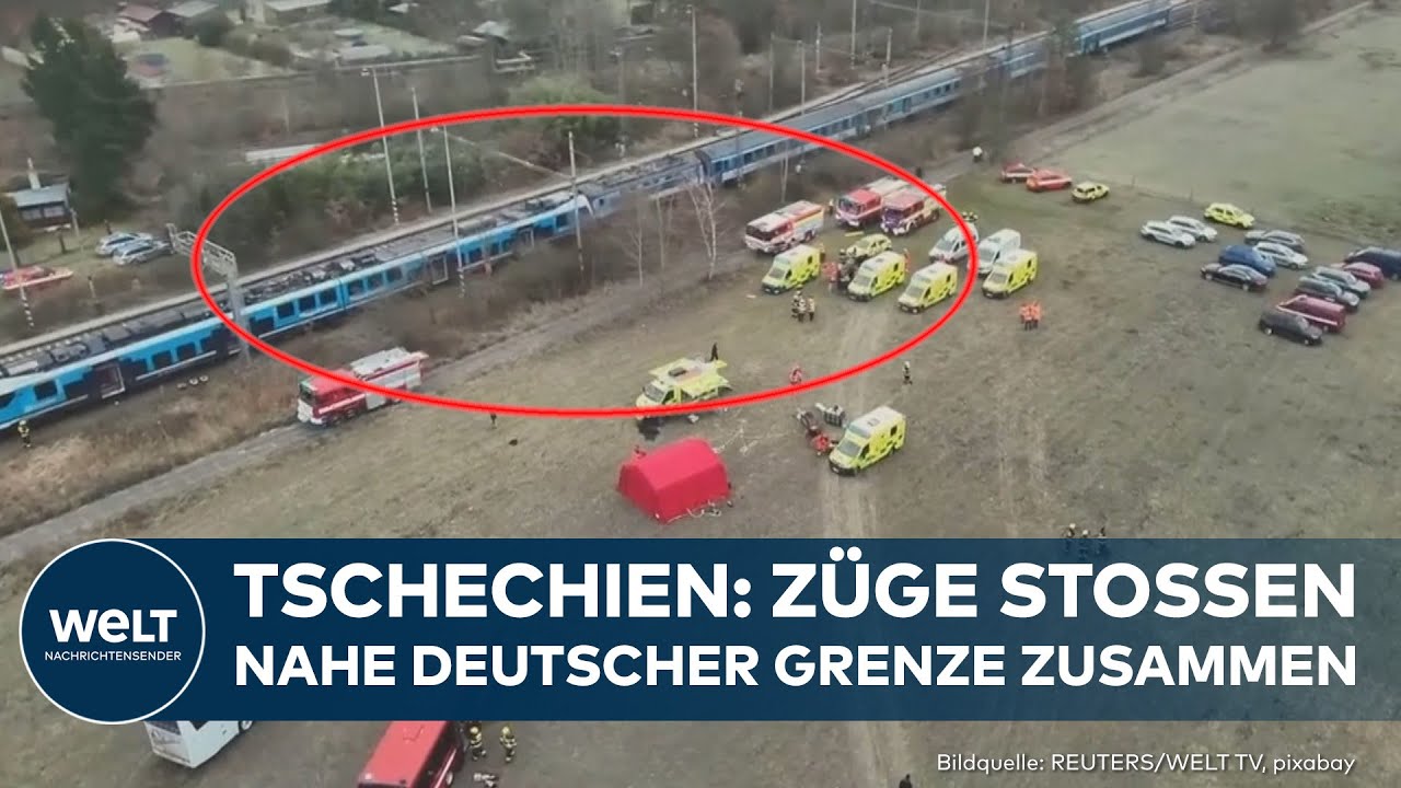 TSCHECHIEN: Horror-Crash auf Gleisen! Dutzende Verletzte nach Zugunglück!