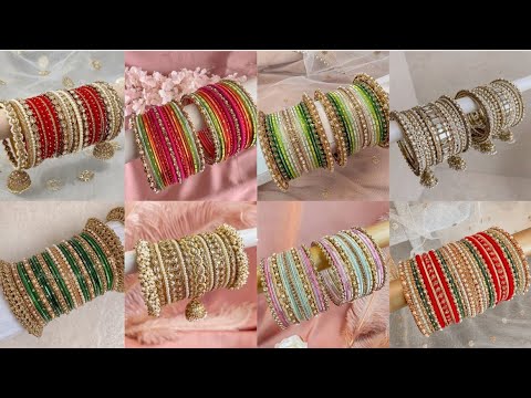 Beautiful party wear bangles design/bangles design 2024/New bangles