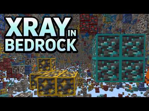How To Get XRay in Minecraft Bedrock