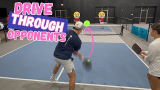 How 3.0-3.5 Pickleball Players Can Use the Drive to Crush Opponents