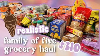 Walmart Family Grocery Haul March 2023 | Family of 5