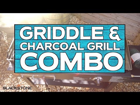Blackstone Gas Griddle and Charcoal Grill Combo - Second Medium