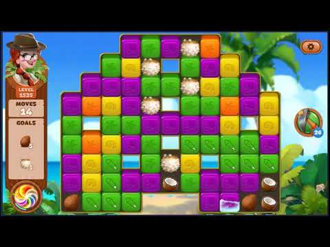 Lost Island Blast Adventure Level 1535 - NO BOOSTERS 🏝️ | SKILLGAMING ✔️