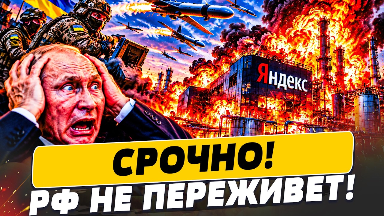 🔥ЭТО ВОЙДЕТ В ИСТОРИЮ! ЯНДЕКСА БОЛЬШЕ НЕТ! ВСУ УНИЧТОЖИЛИ ВСЕ ДО ПОСЛЕДНЕГО!