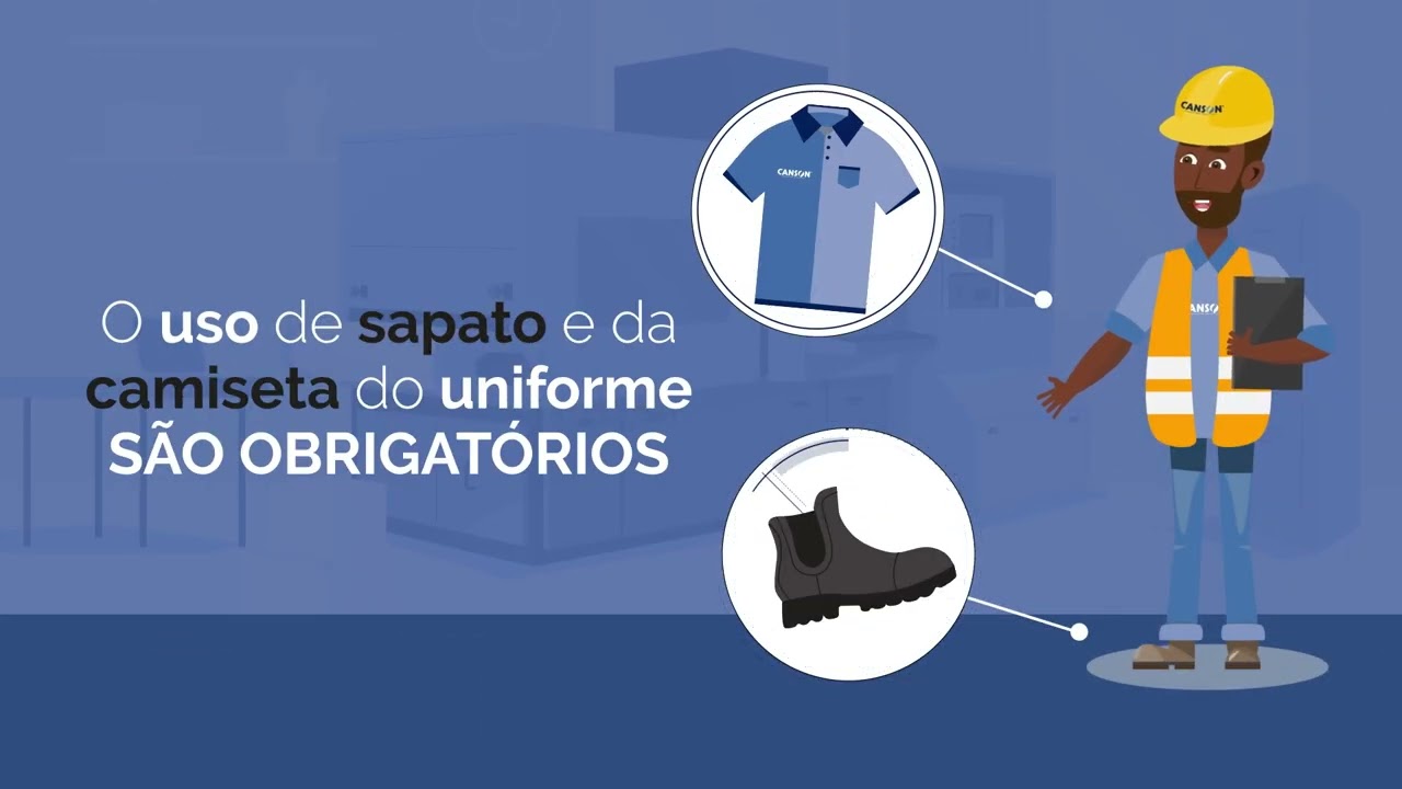 Vídeo de segurança do Trabalho - Canson