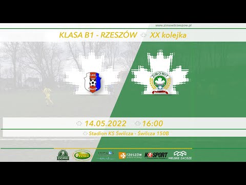 KS Świlcza - Zimowit Rzeszów - 14.05.2022 - XX Kolejka - Klasa B1 - Rzeszów