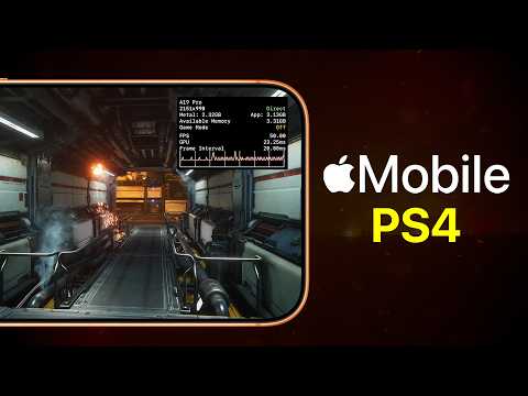 Testing a PS4 AAA Tech Demo on iOS (Unity HDRP)