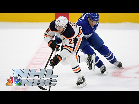 Edmonton Oilers vs. Toronto Maple Leafs | EXTENDED HIGHLIGHTS | 1/20/21 | NBC Sports