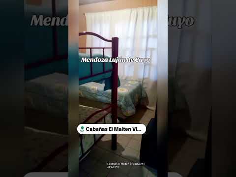 Cabañas El Maiten Vistalba 📲 261 699-2655 Mendoza Luján de Cuyo