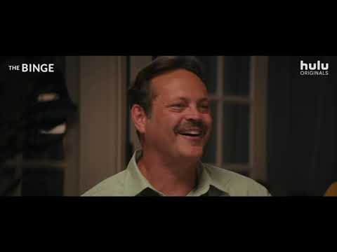 Hulu’s official trailer image with neon signage announcing Binge Day
