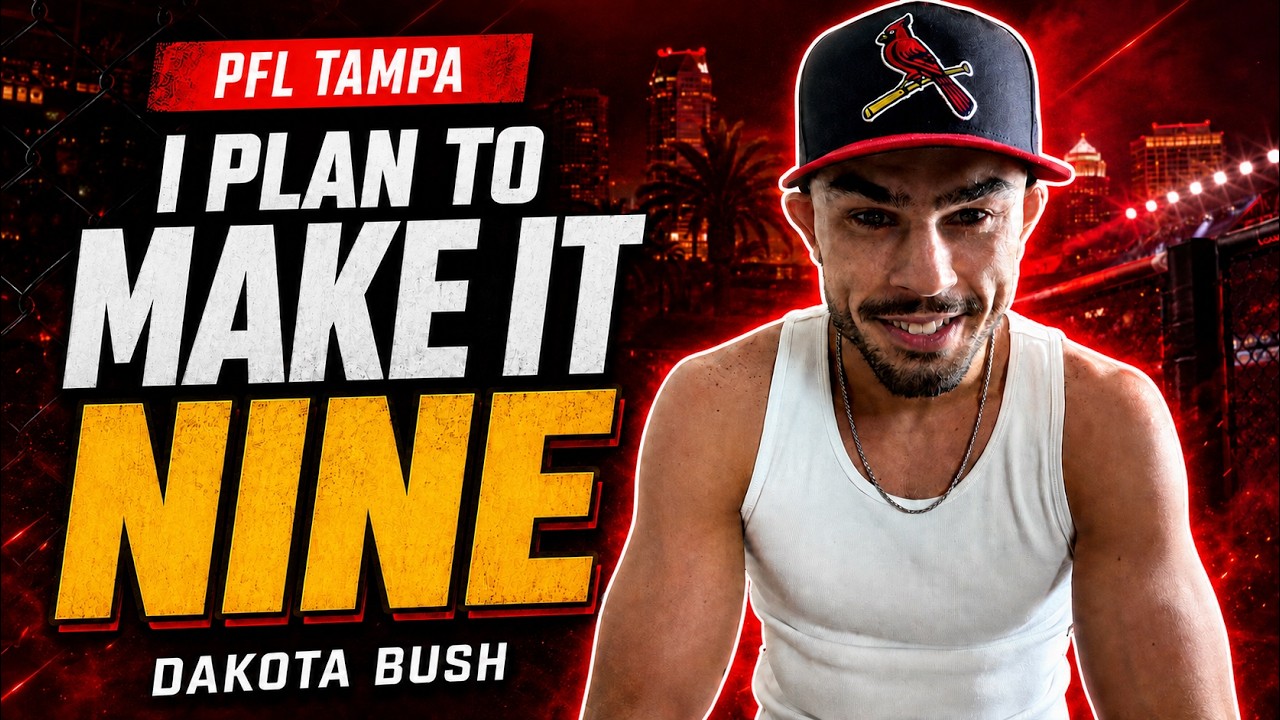 Dakota Bush: “I Plan to Make It Nine” | PFL Tampa Interview