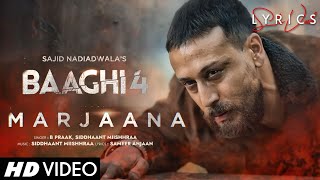 Download lagu Marjaana (LYRICS) - Baaghi 4 | Tiger Shroff, Harnaaz, Sanjay D, Sonam B | B Praak, Siddhaant, Sameer mp3 Download lagu Marjaana (LYRICS) - Baaghi 4 | Tiger Shroff, Harnaaz, Sanjay D, Sonam B | B Praak, Siddhaant, Sameer mp3