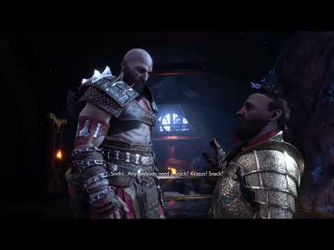 Kratos needed a snack