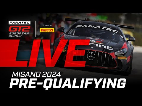 LIVE | Pre-Qualifying | Misano | 2024 Fanatec GT2 Europe